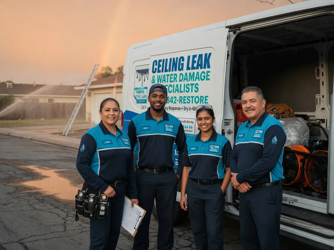Ceiling Leak Cleanup company in North Montpelier, VT